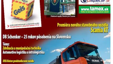 Magazín TRANSPORT a LOGISTIKA - Vydanie 9/2017 - Obálka