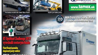 Magazín TRANSPORT a LOGISTIKA - Vydanie 11/2017 - Obálka