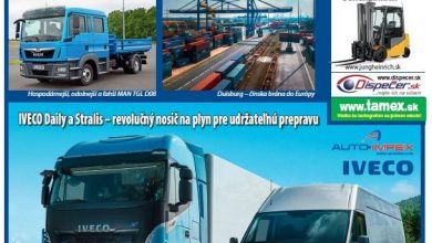 Magazín TRANSPORT a LOGISTIKA - Vydanie 9/2018 - Obálka