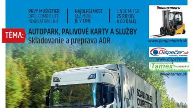 Magazín TRANSPORT a LOGISTIKA - Vydanie 11/2018 - Obálka