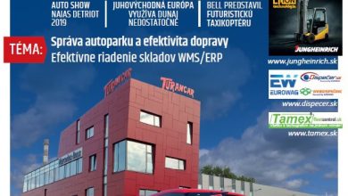 Magazín TRANSPORT a LOGISTIKA - Vydanie 2/2019 - Obálka