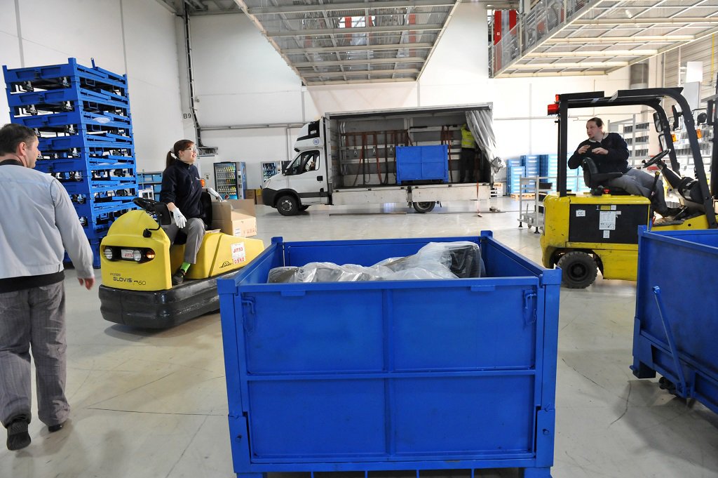 Vozíky v sklade KIA