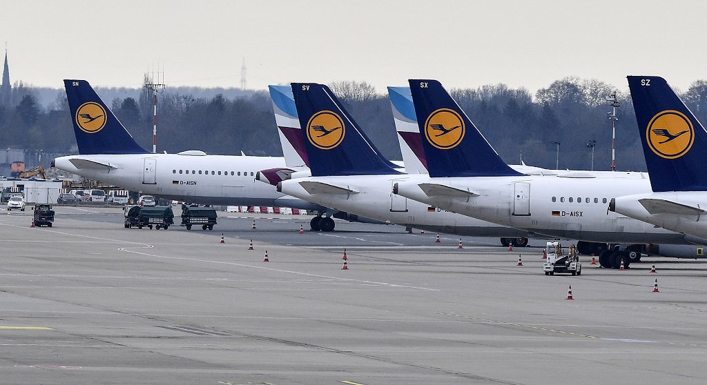 Lufthansa lietadla