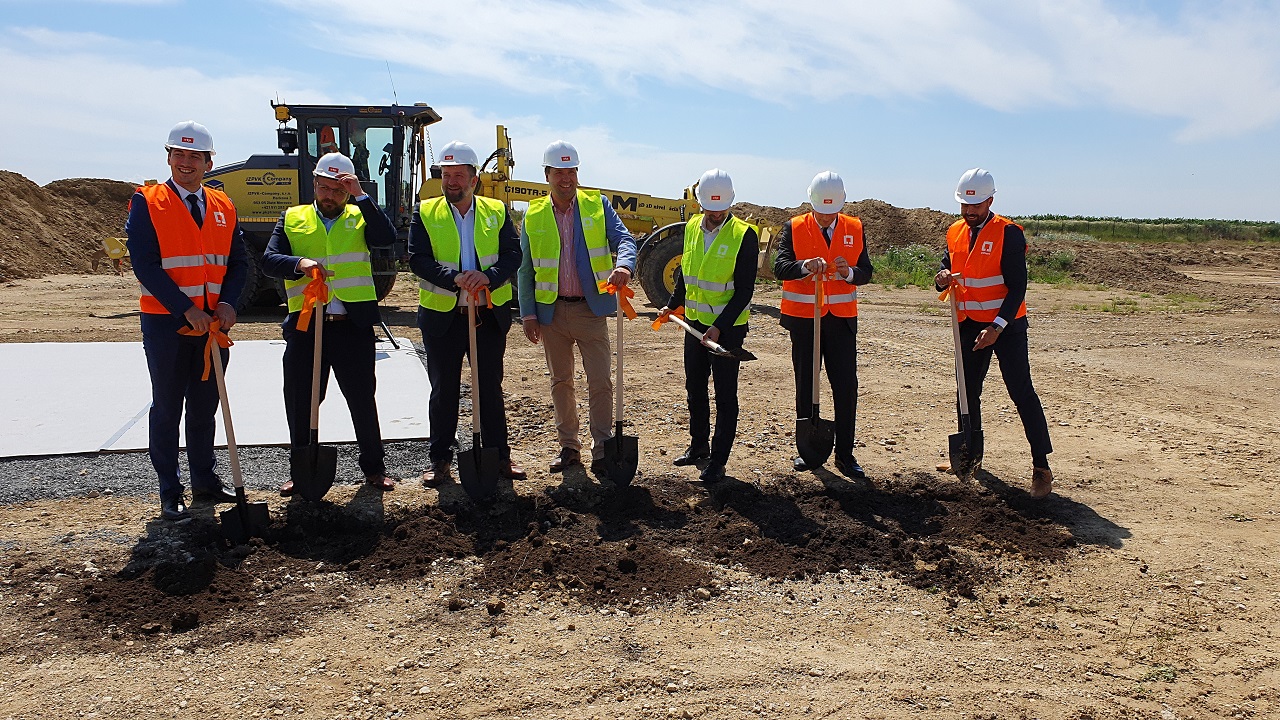 Slávnostné začatie výstavby novej haly v CTParku Trnava