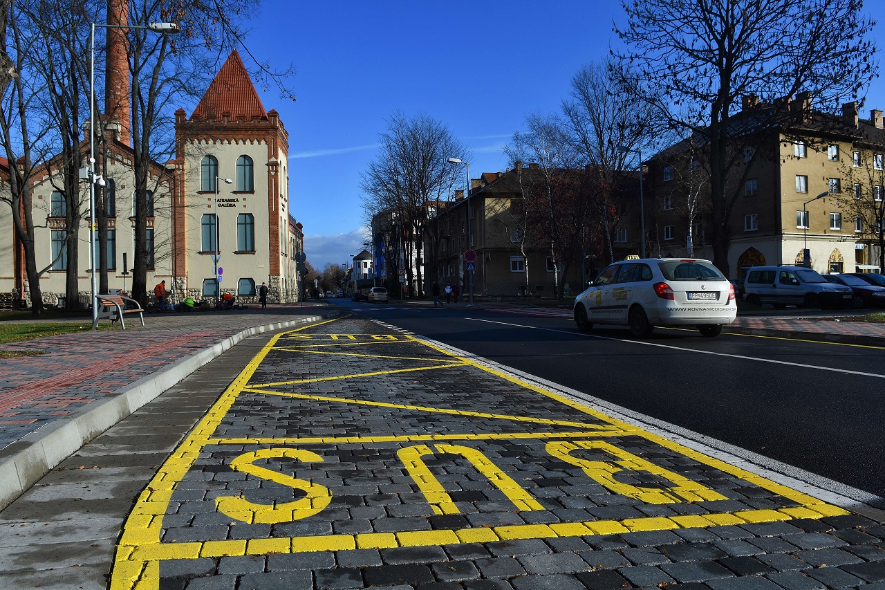 Hviezdoslavova ulica v Poprade