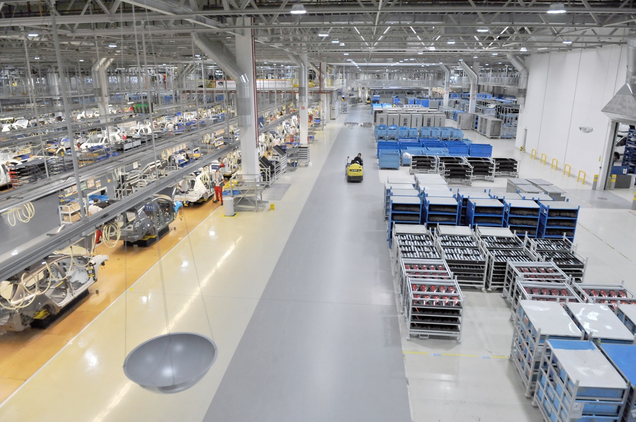 Logistická hala KIA v Tepličke