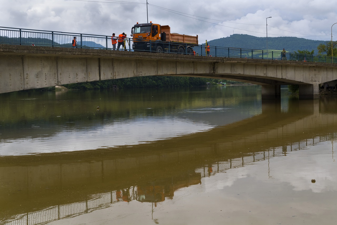 Skúška mostu v Margecanoch