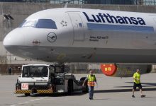 zakonzervované lietadlo Lufthansa