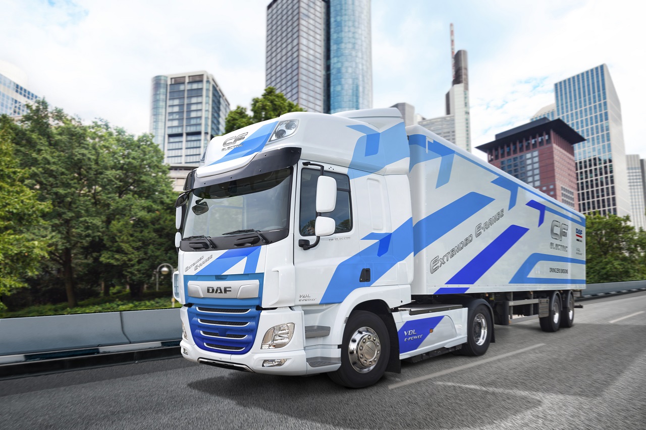 Elektrický DAF CF s predĺženým dojazdom
