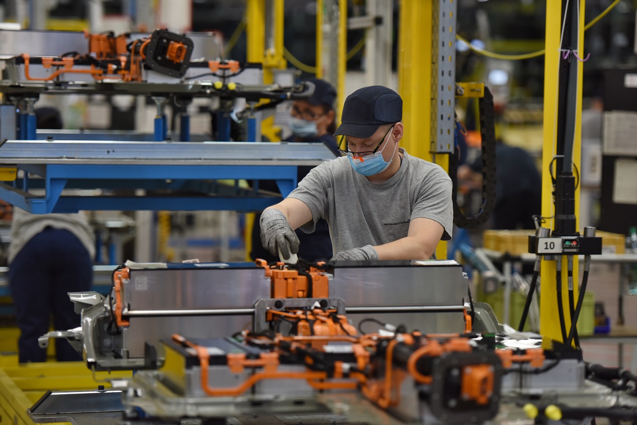 Výrobný závod automobilky Groupe PSA Slovakia v Trnave