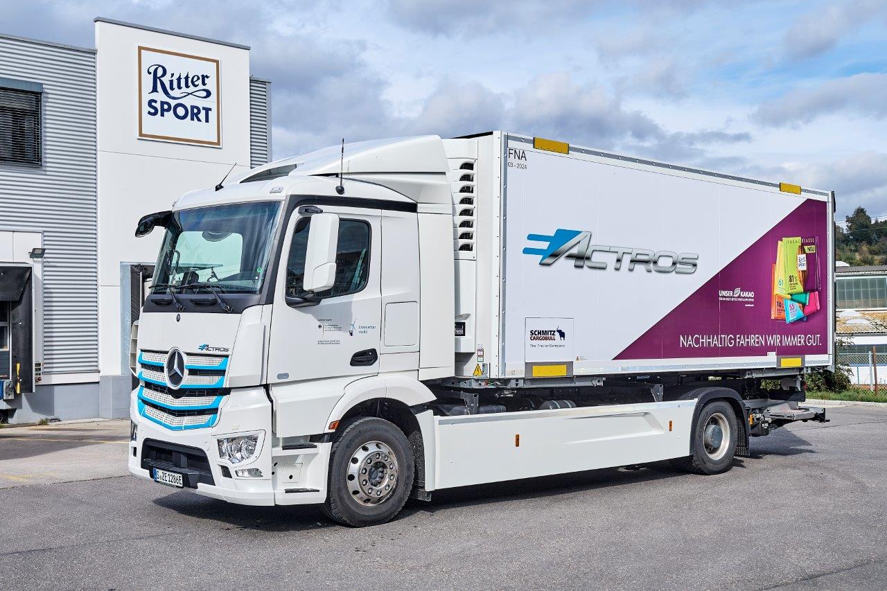 eActros pre Ritter Sport