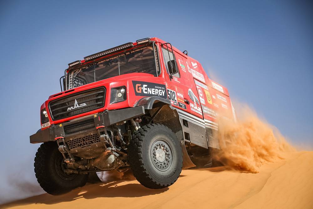 Vjazovič v 3. etape Dakar 2021