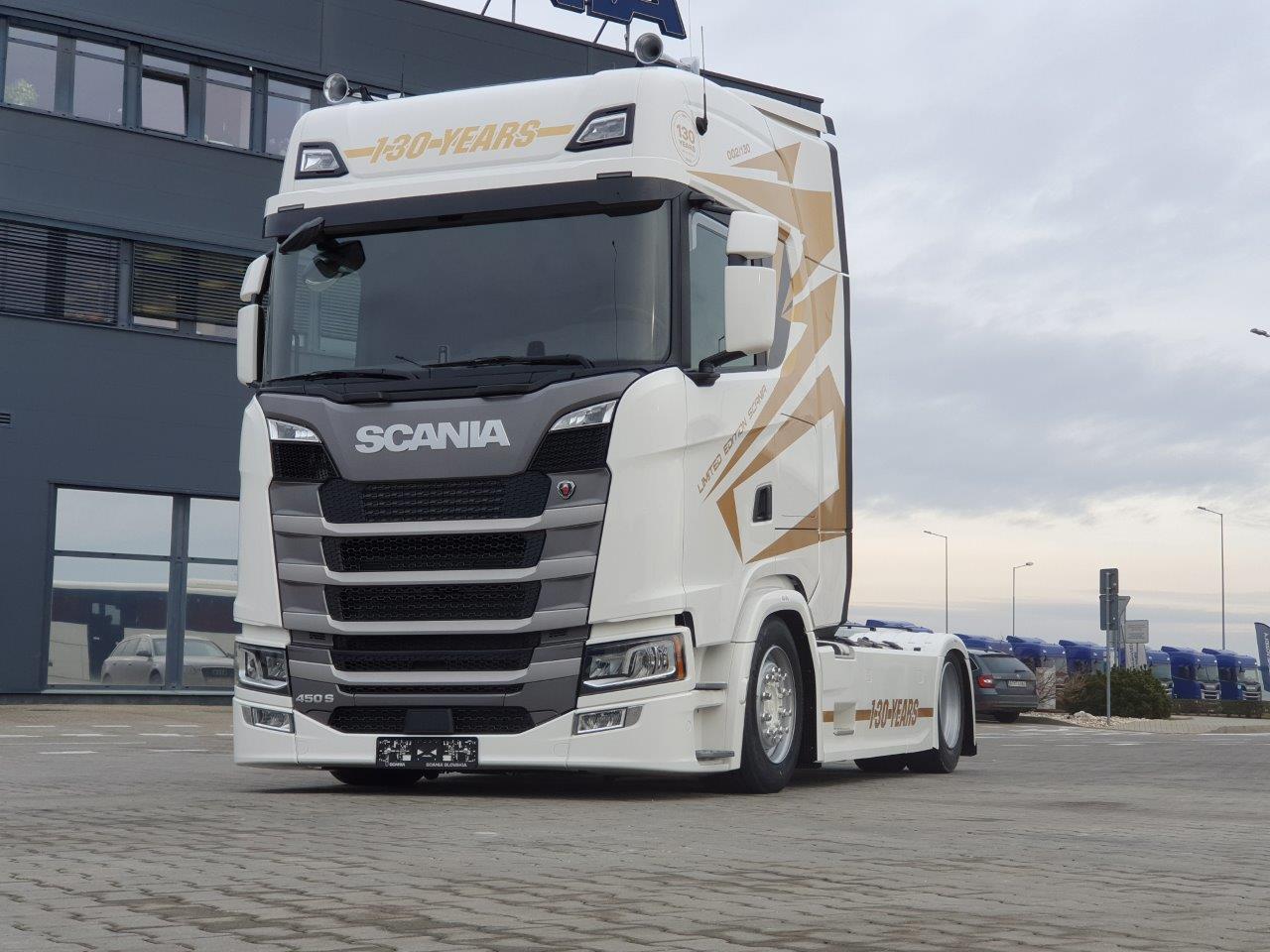 Scania limitovaná edícia 130 rokov