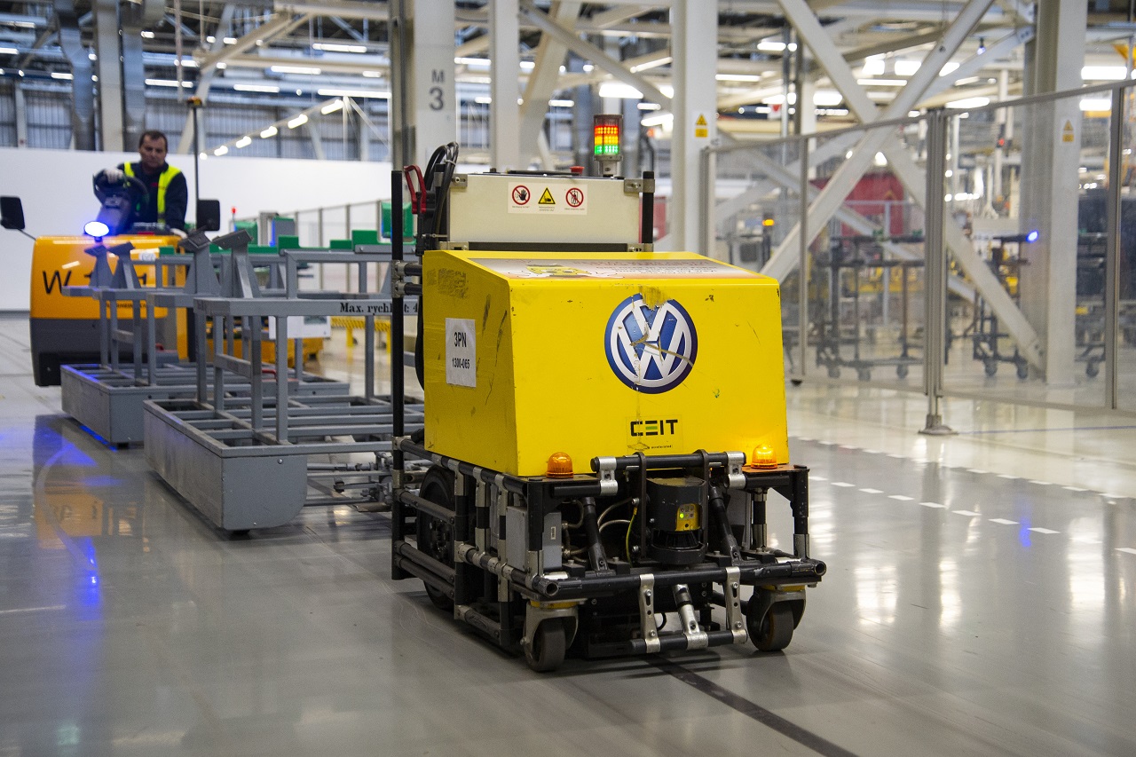 Vozík CEIT vo VW Slovakia