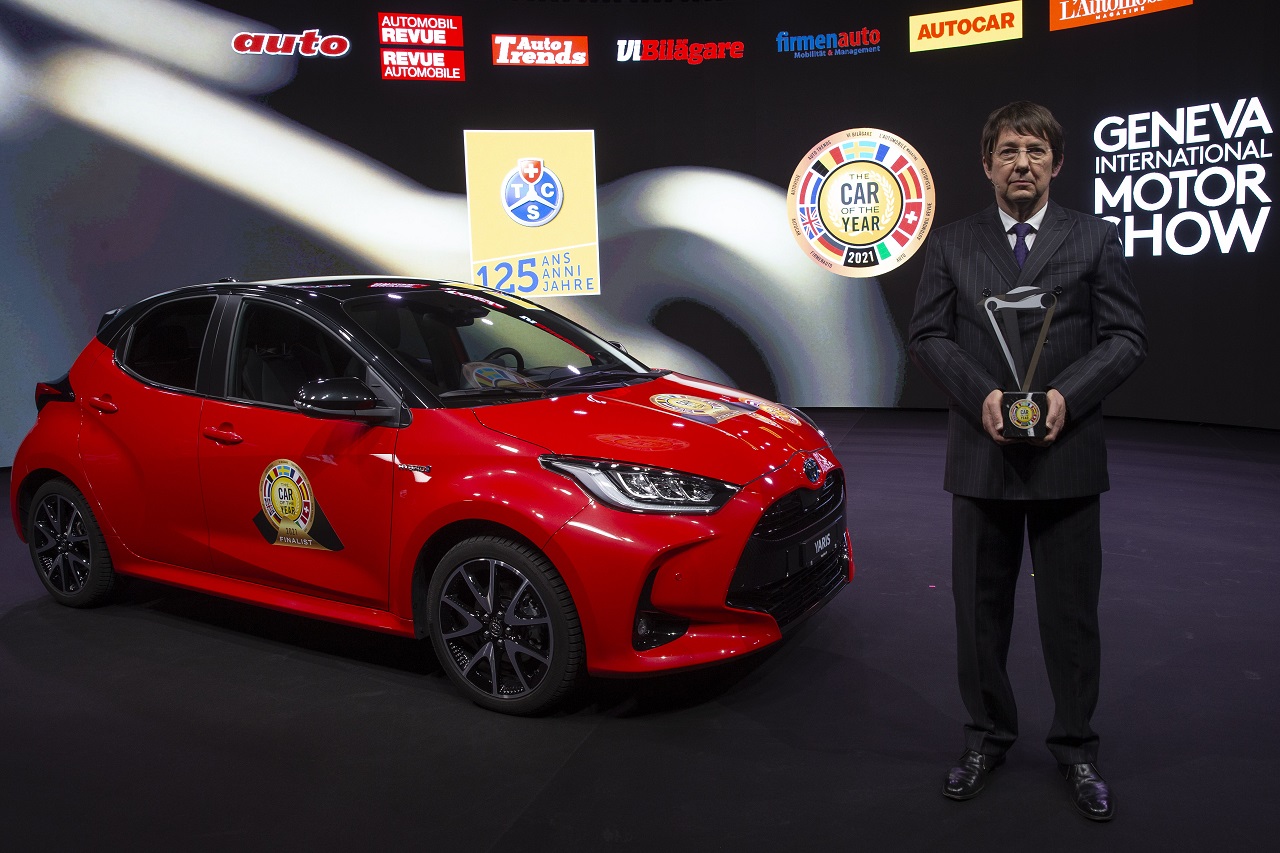 Autom roka 2021 je Toyota Yaris