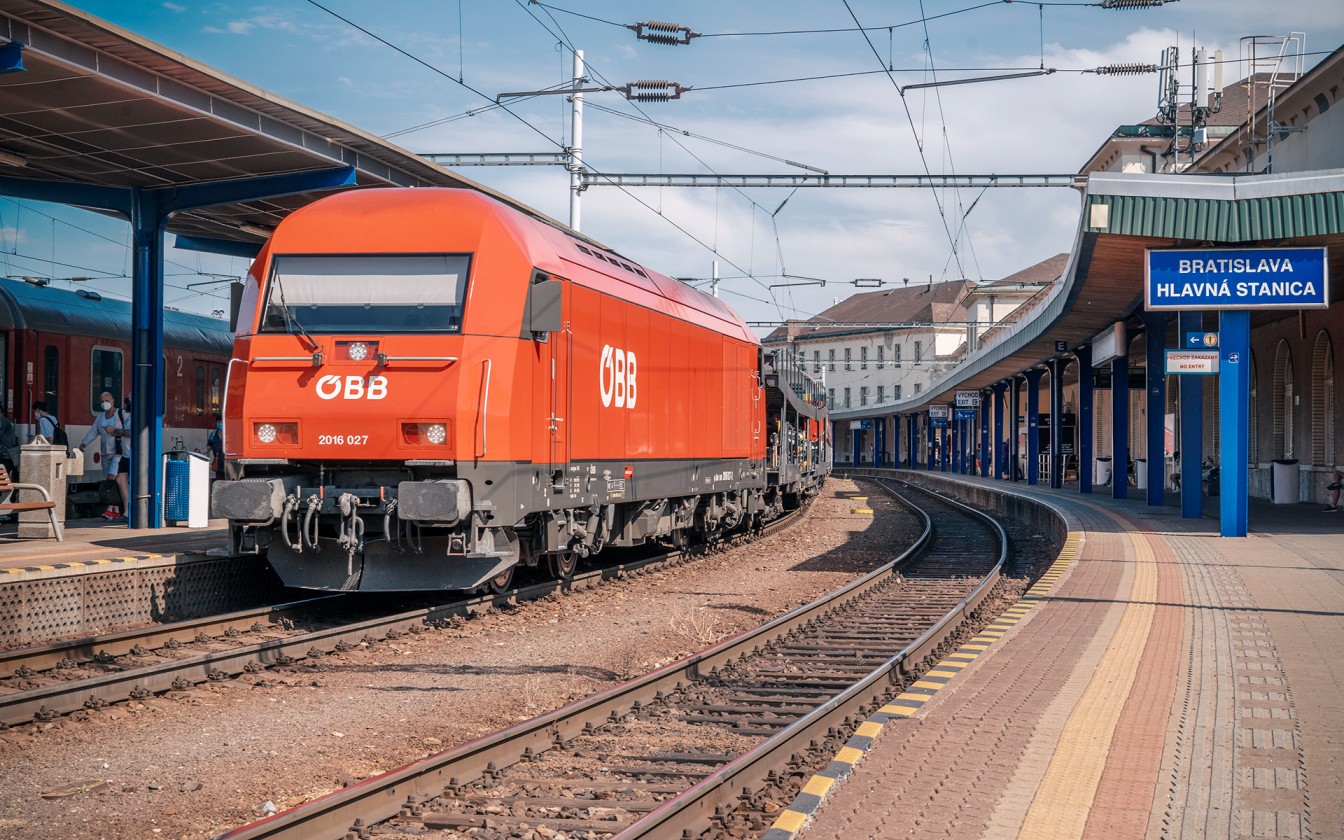 ZSSK autovlak do Chorvátska