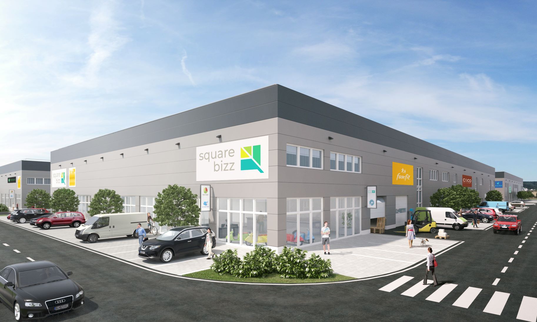 Nové centrum Squarebizz v lokalite Bratislava-Bory