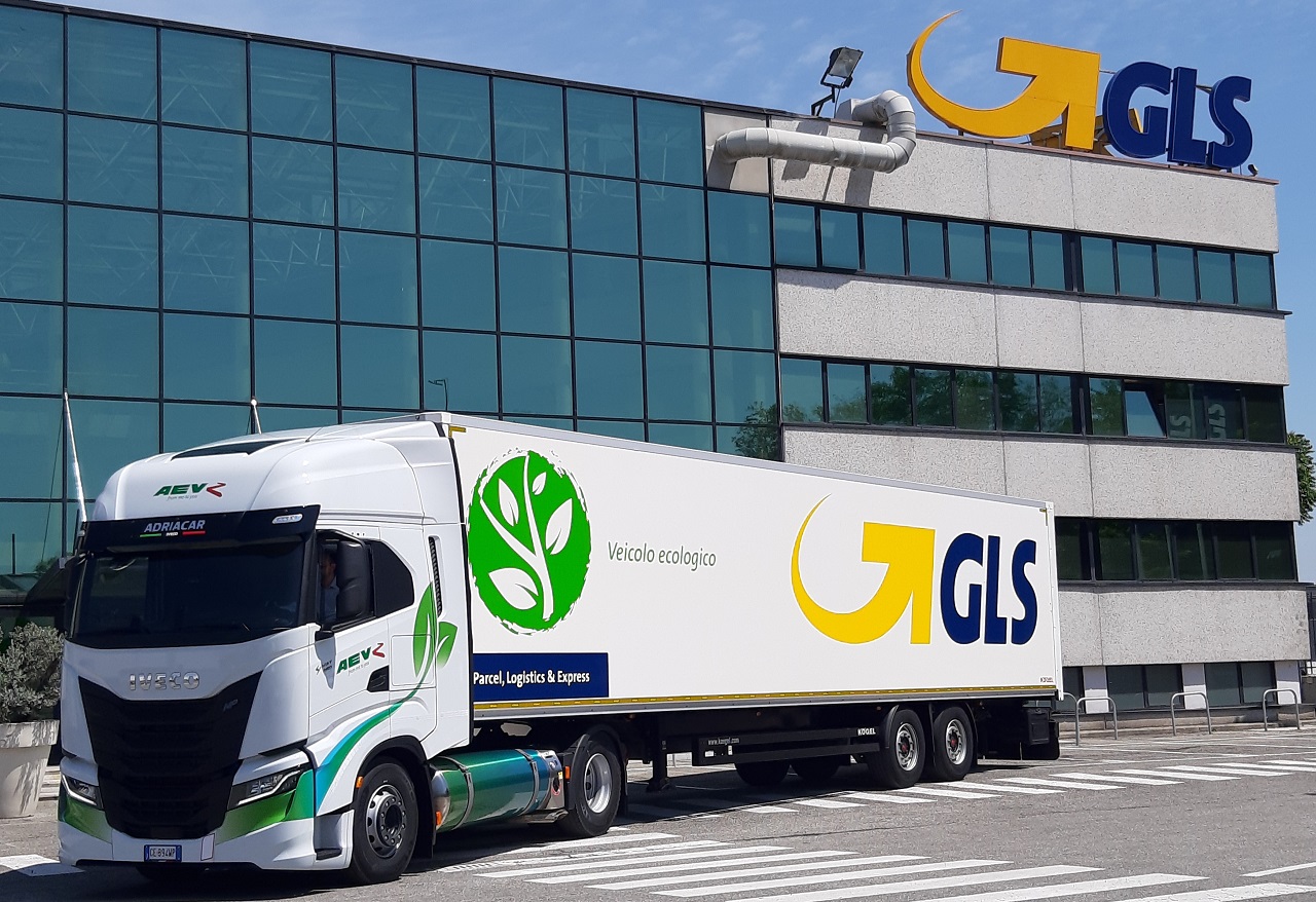 GLS v Taliansku doplnilo do flotily ťahače LNG IVECO