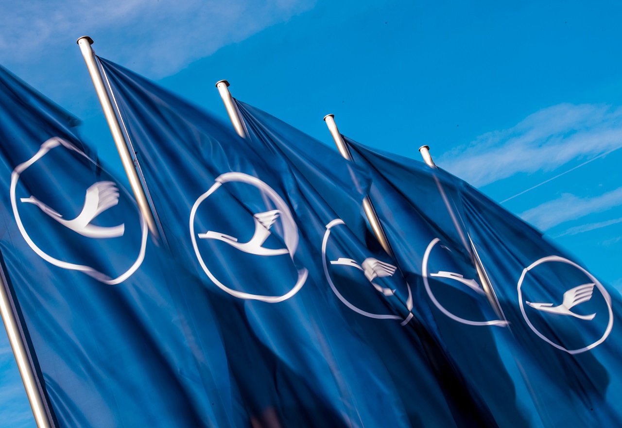 Vlajky aerolínii Lufthansa
