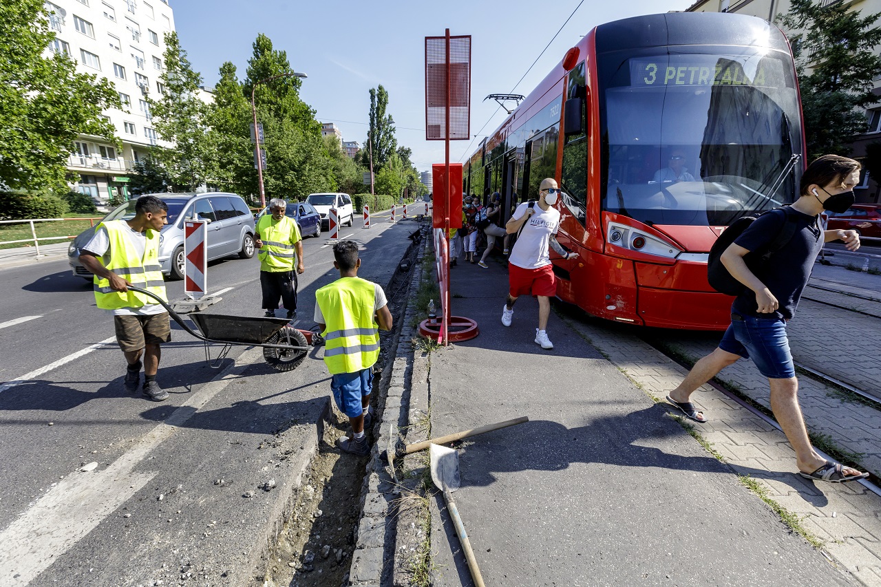 Električka v Bratislave