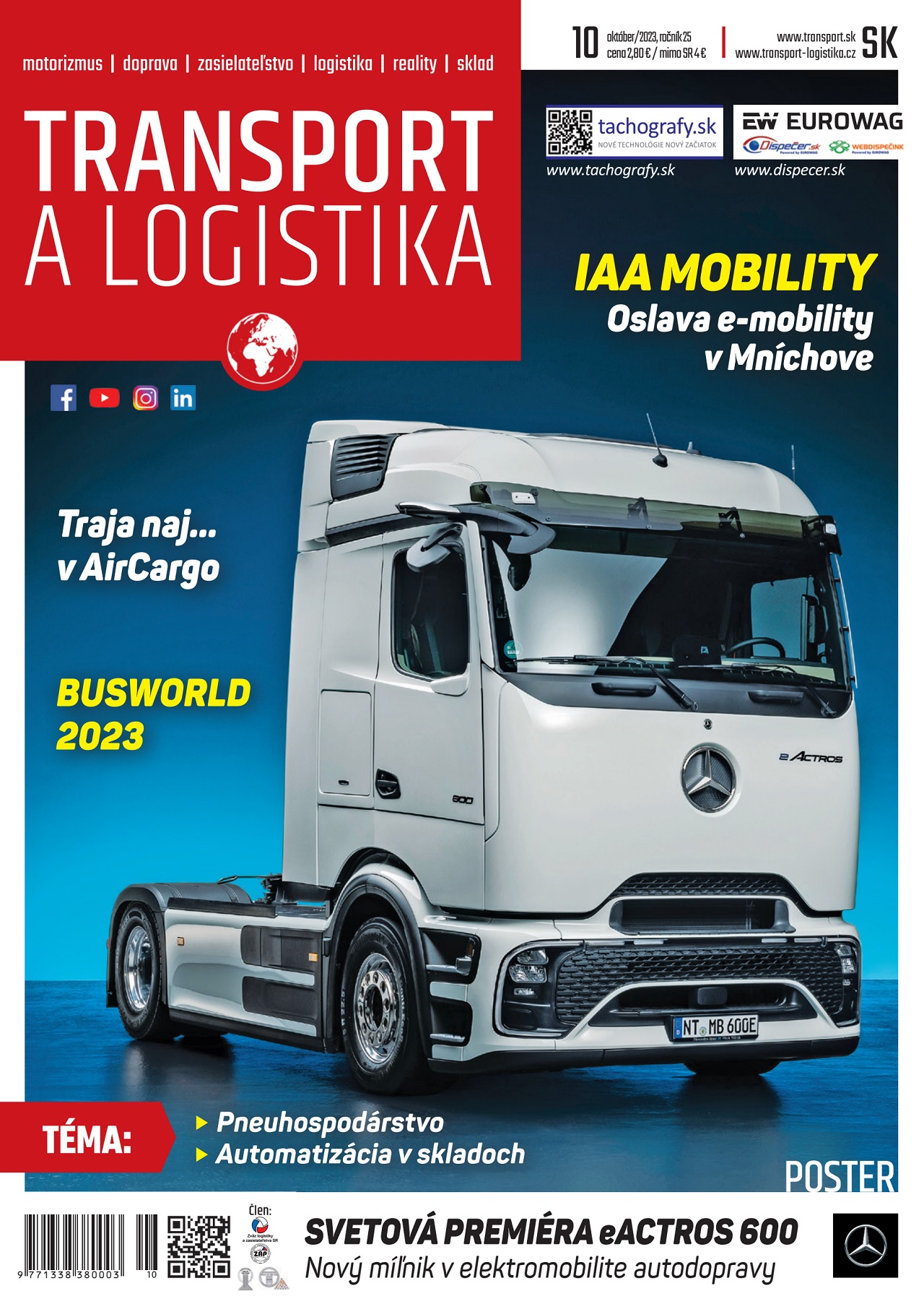 Magazín Transport A Logistika č102023 Transportsk