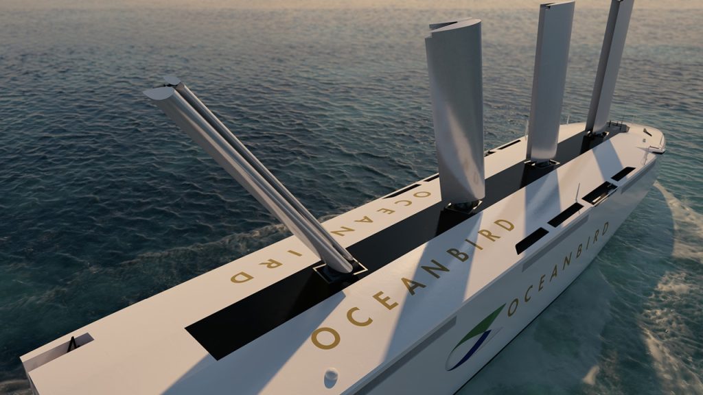 Oceanbird: nákladná loď na veterný pohon