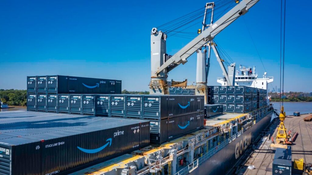 Amazon v európskej intermodálnej doprave