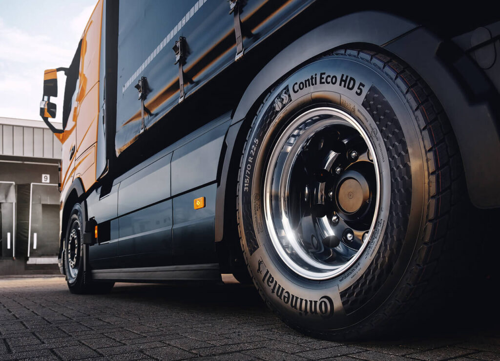 Nový rad pneumatík Conti Eco Gen 5 pre nákladné vozidlá. Continental PP Eco Truck