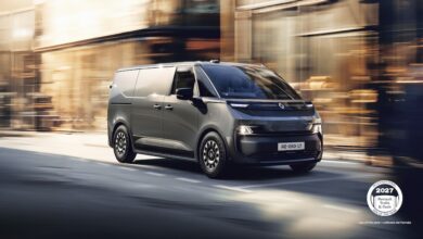 Nový renault trafic van e-tech electric Dodávka roka 2027