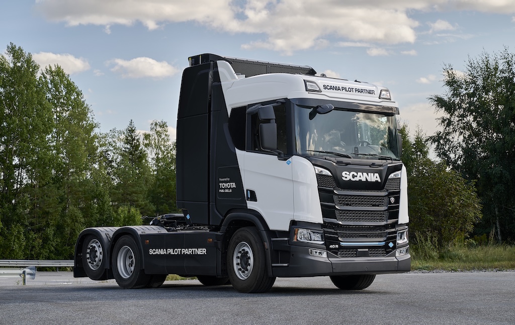 Toyota a Scania spoločne testujú vodík v nákladnej doprave