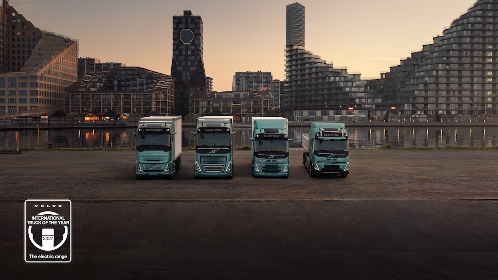 Volvo Trucks získalo ocenenie „International Truck of the Year 2027“ za svoj elektrický rad
