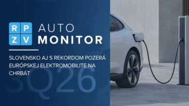 Slovensko aj s rekordom pozerá európskej elektromobilite na chrbát